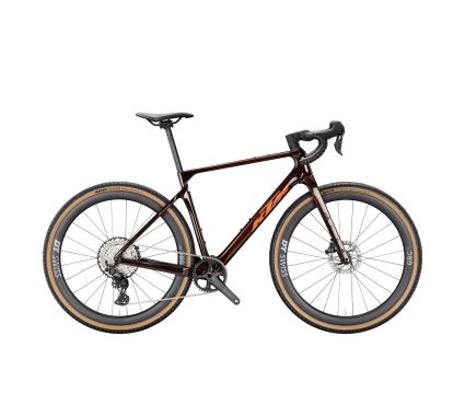 KTM GRAVELATOR MASTER ORANGED CARBON 1X12 SHIMANO GRX DI2