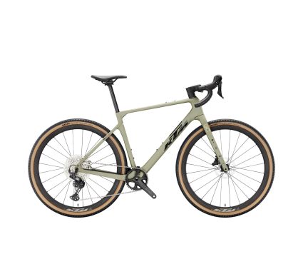 KTM GRAVELATOR ELITE CARGO GREEN MATT 1X12 SHIMANO GRX