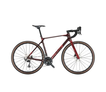 KTM X-STRADA ELITE night red (chrome red) Shimano GRX 2x11