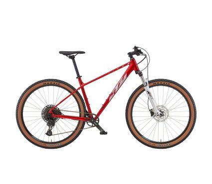 KTM ULTRA FUN 29 chrome red (silver+black) 1x12 Sram SX