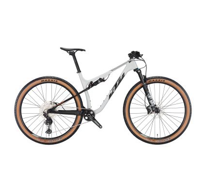 KTM SCARP ELITE metallic white (black+orange) Shimano Deore XT 12 III