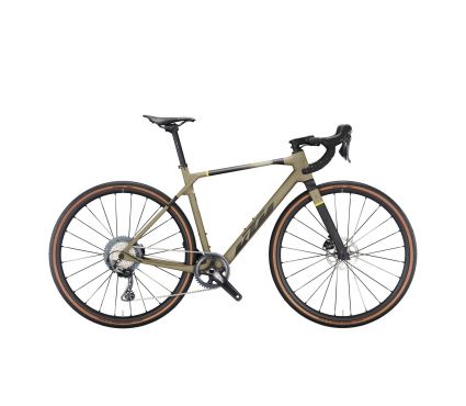 KTM X-STRADA ELITE Shimano GRX 1x11 olive grey matt (black+yellow) III