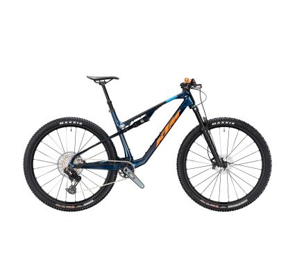 KTM SCARP MT MASTER TRANSPARENT BLUE ON CARBON (ORANGE+BLUE+BLACK SAND)