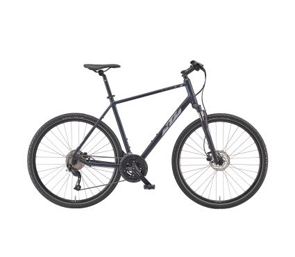 KTM X-LIFE ROAD H ult. dark bl. m. (slv.+blue) 2x9 Shimano Altus III