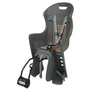 Child seat Dieffe Bikey Cool FM macaron grey/brown