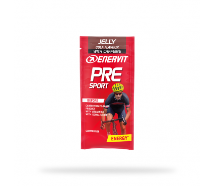 Pirms slodzes želeja Enervit Pre Sport Cola w/Caff 45g