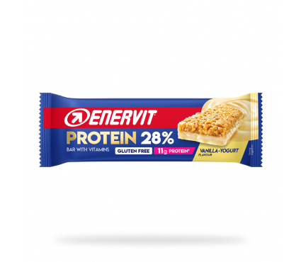 Proteīna batoniņš Enervit Protein Bar Vanilla Yogurt 28% 40g