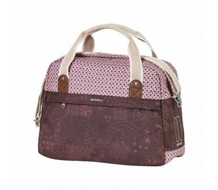 Basil Bohème carry all bag, 18L, fig red