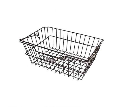 Basil Cairo rear basket, black