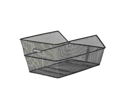 Basil Cento rear basket, black