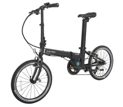 Folding electric bicycle DAHON UNIO E20 Matt Obsidian