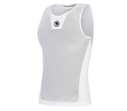 Undershirt Endura Fishnet S/L Baselayer II: White