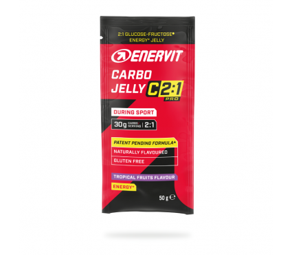 Ogļhidrātu želeja ENERVIT C2:1 Carbo Jelly 50g