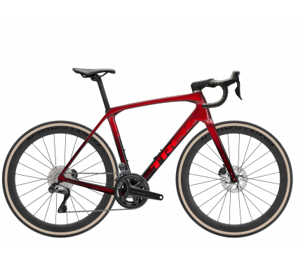 Trek DOMANE SLR 7 Metallic Red Smoke to Red Carb RD Gen 4