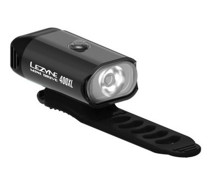 Front lamp Lezyne MINI DRIVE 400XL BLACK GLOSS