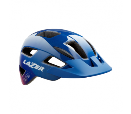 Helmet Lazer Gekko Blue Pink