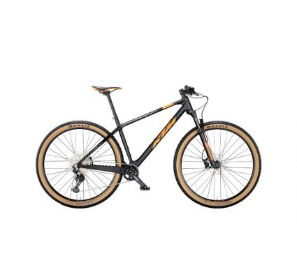 KTM MYROON COMP 29 BLACK MATT (ORANGE+BLK GLOSSY) 1x12 Shimano Deore