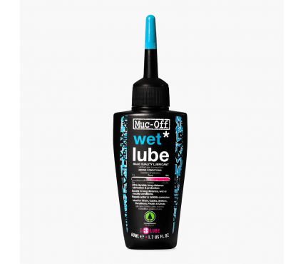 Chain oil Muc-Off Wet Lube 120ml (En Fr Es It De Nl)(12) (72)