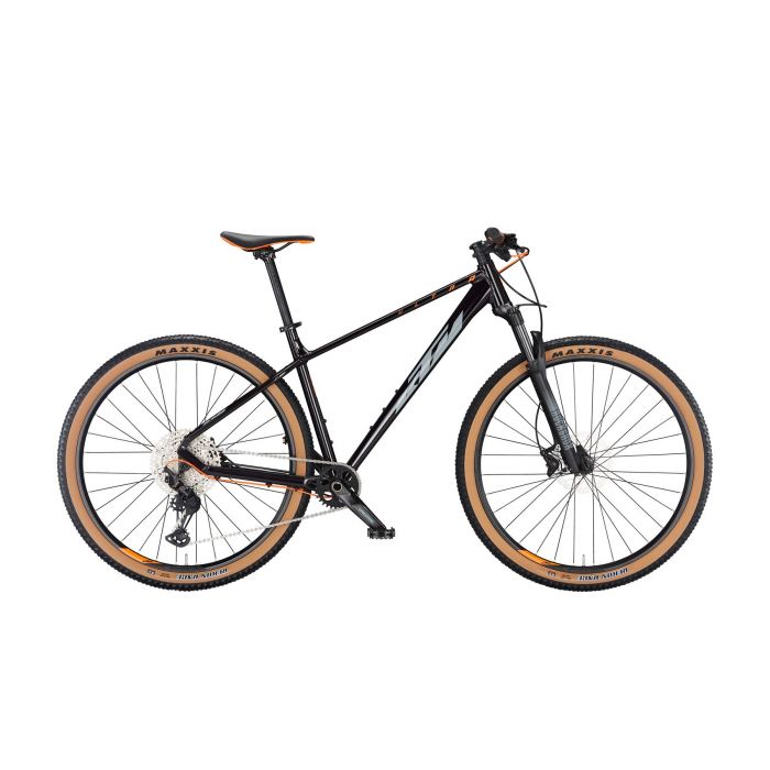 Bicycle KTM ULTRA 1964 COMP 29 flaming black grey orange 1x12 Shimano Deore XT III