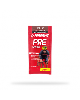 Pirms slodzes želeja Enervit Pre Sport Cola w/Caff 45g