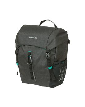 Basil Discovery 365D single bag M, 9L, black mellee