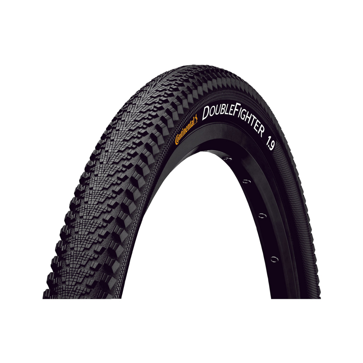 Bicycle tyre  Continental 50-559 DoubleFighter III black/black wire