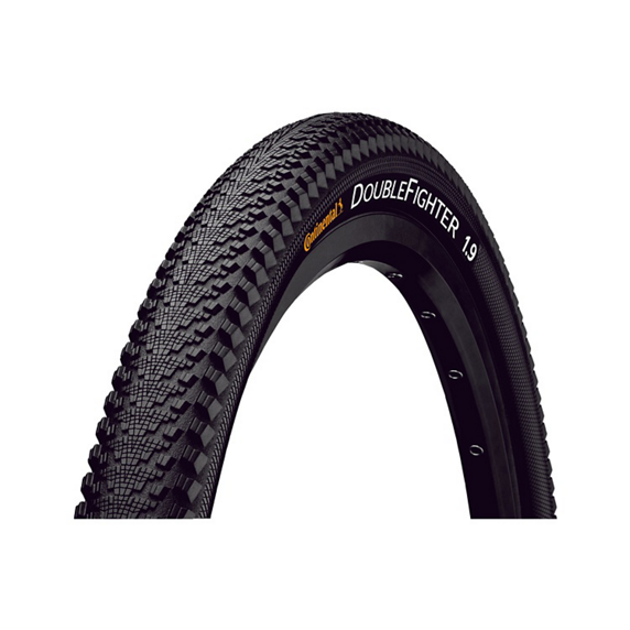 Bicycle tyre  Continental 37-622 DoubleFighter III black/black wire skin
