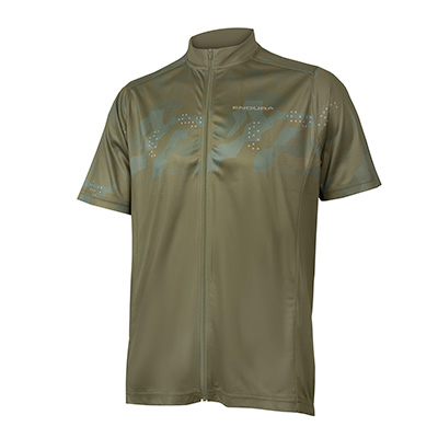 Shirt Endura Hummvee Ray S/S Jersey OliveGreen