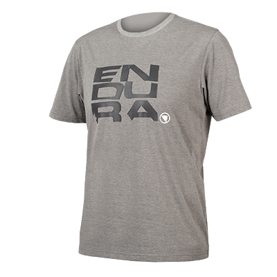 Shirt Endura One Clan Organic Tee Stacked Grey L