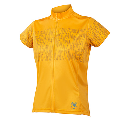 Shirt Endura Women's Hummvee Ray S/S Jersey Saffron