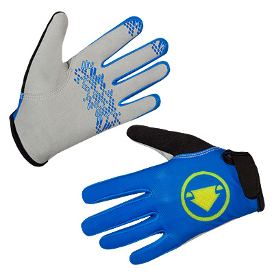 Gloves Endura Kids Hummvee Glove AzureBlue
