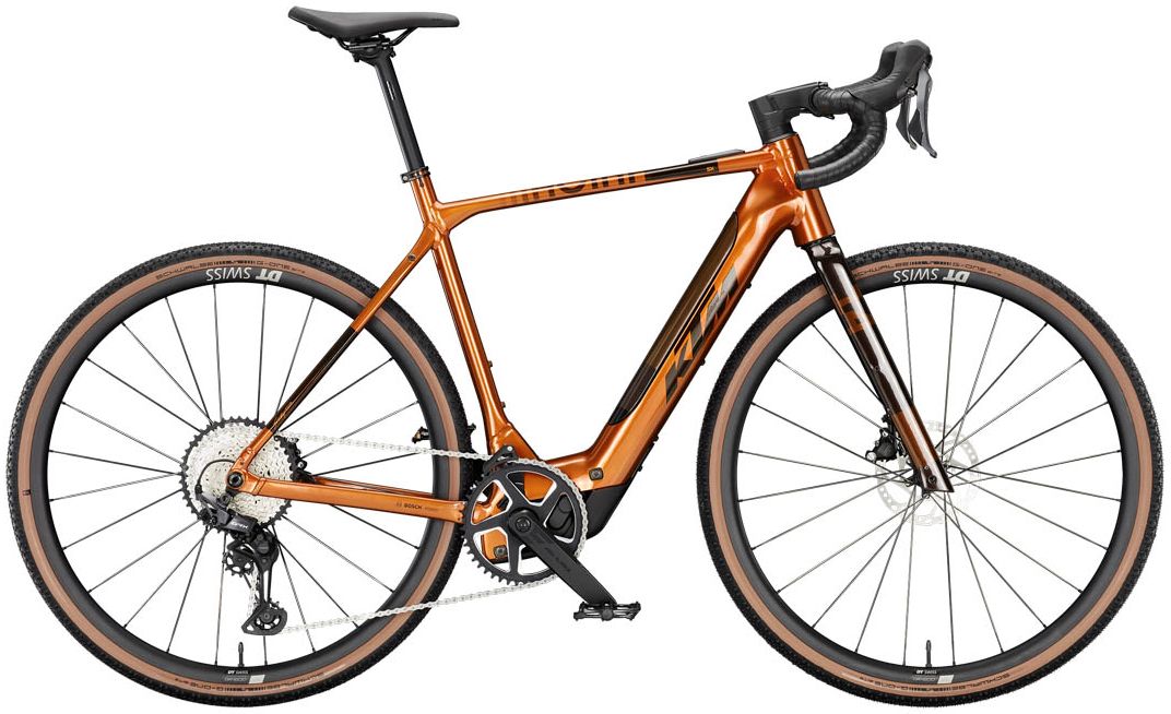 Electric bicycle KTM MACINA GRAVELATOR SX 10 burnt orange (dark orange+orange)