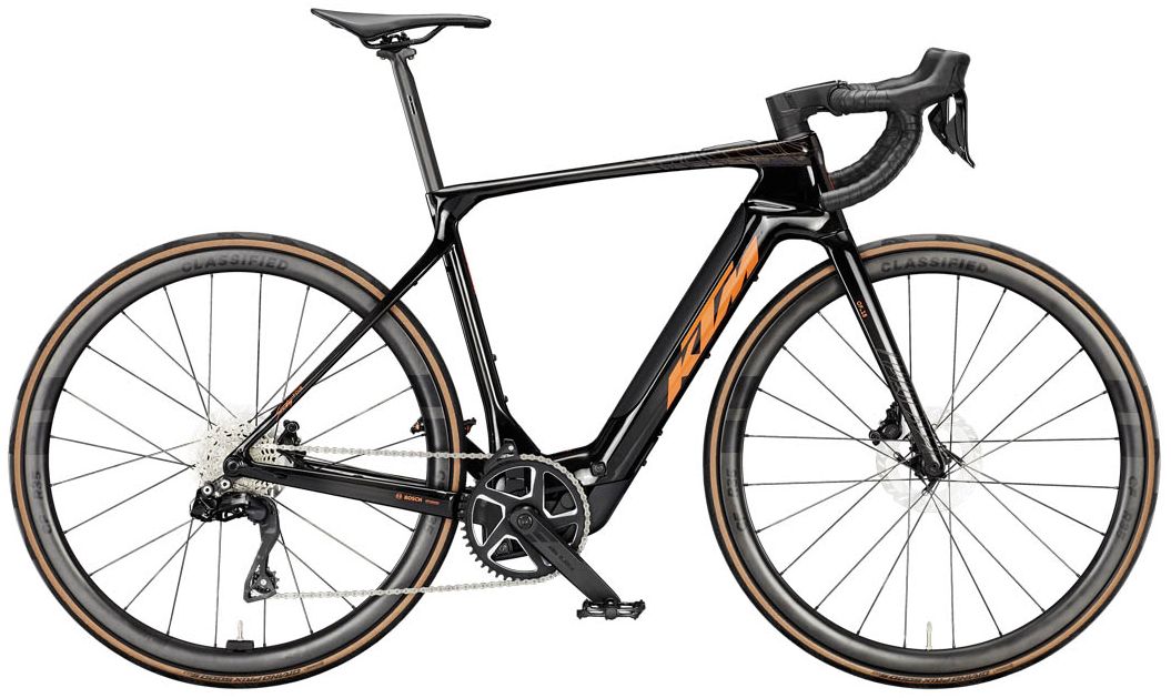 Electric bicycle KTM MACINA REVELATOR SX PRIMEcarbon (orange+black matt)