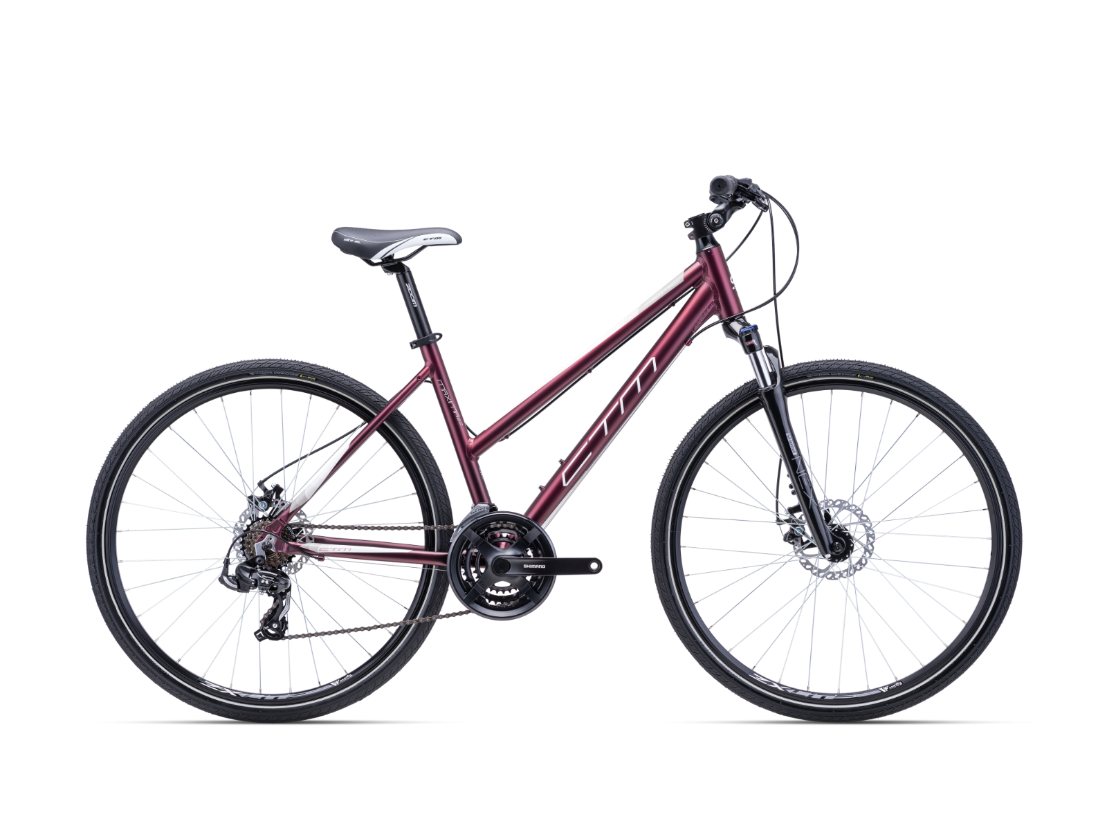 Bicycle CTM MAXIMA 2.0 matt red/grey