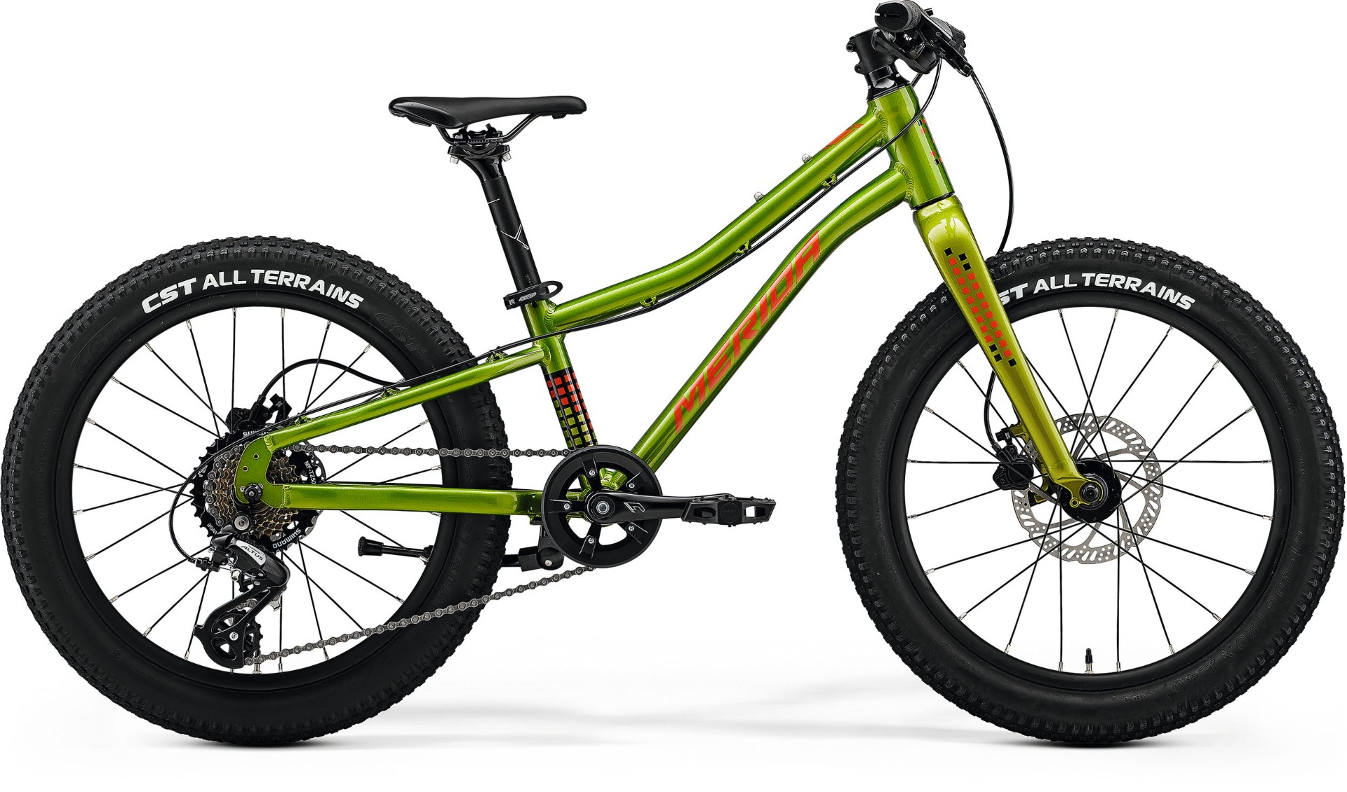 Bicycle Merida MATTS J.20+ I2 FALL GREEN(RED/BLACK)