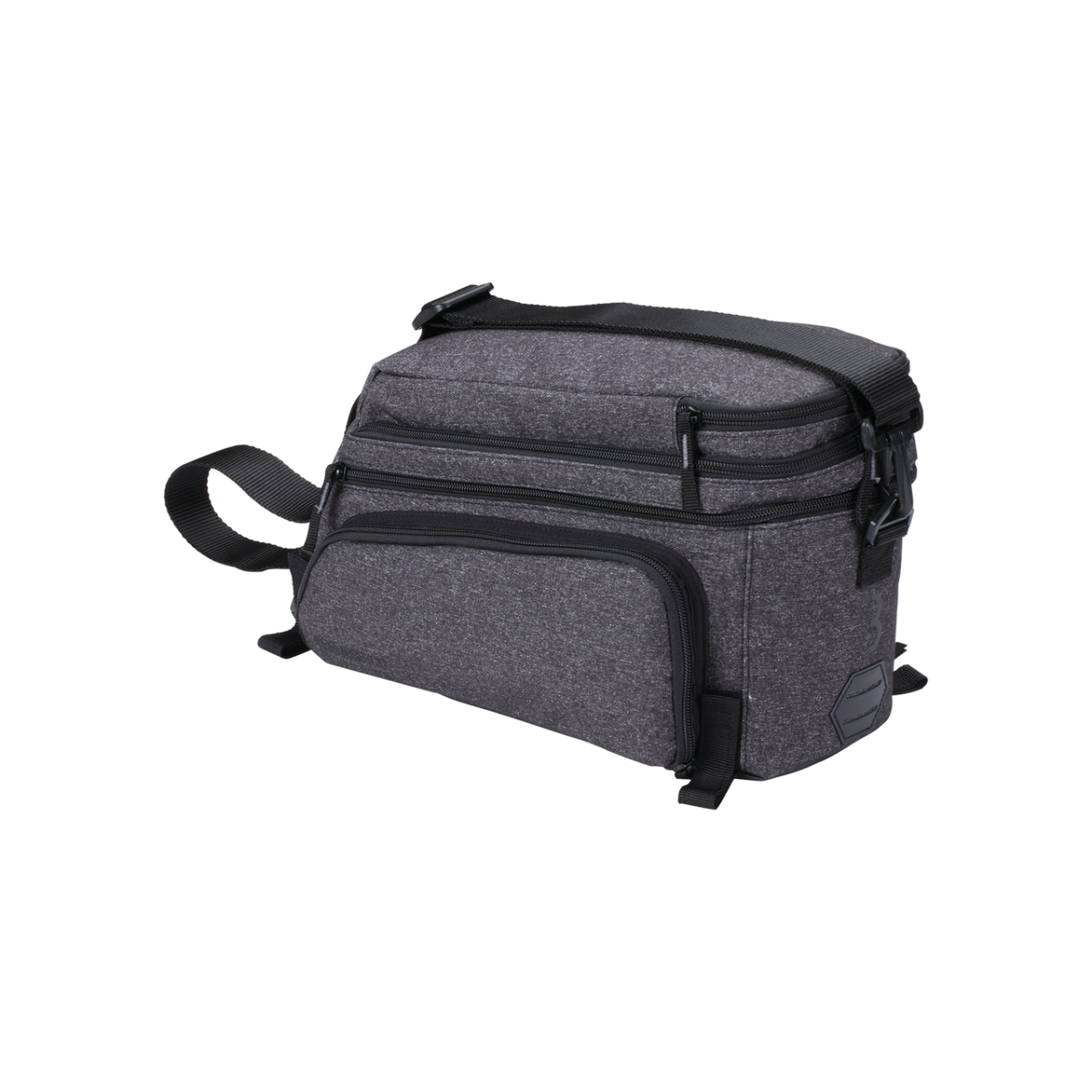 Trunk bag BBB BSB-137 carrier bag CarrierPack extensions grey blend 36x16x21cm - 6.5