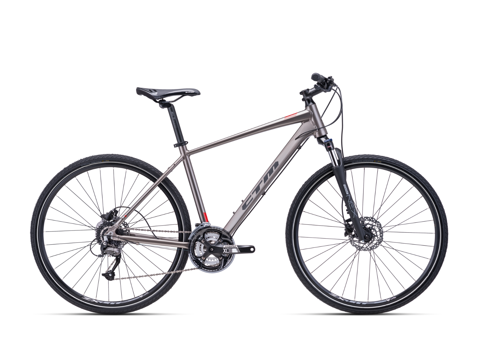 Bicycle CTM STARK 2.0 bronze grey/red