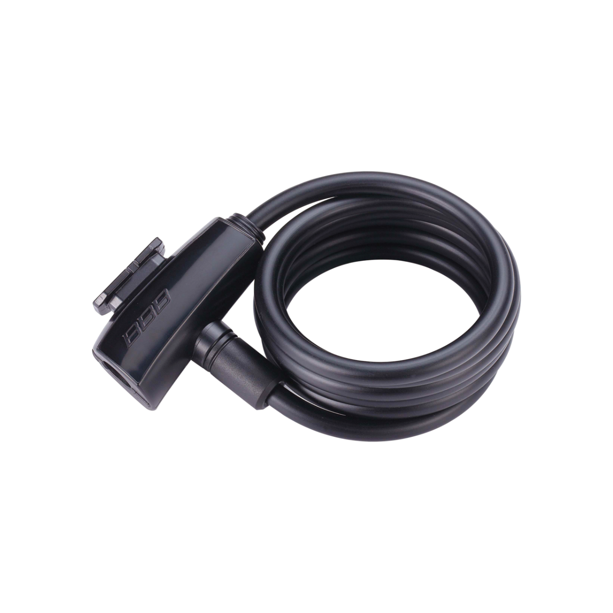Bicycle lock BBB BBL-61 cyclelock QuickSafe coil cable black 8mmx150cm