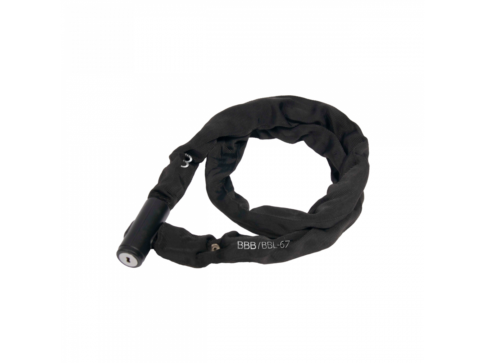 Bicycle lock BBB BBL-67 QuickChain 4.5mmx100cm black