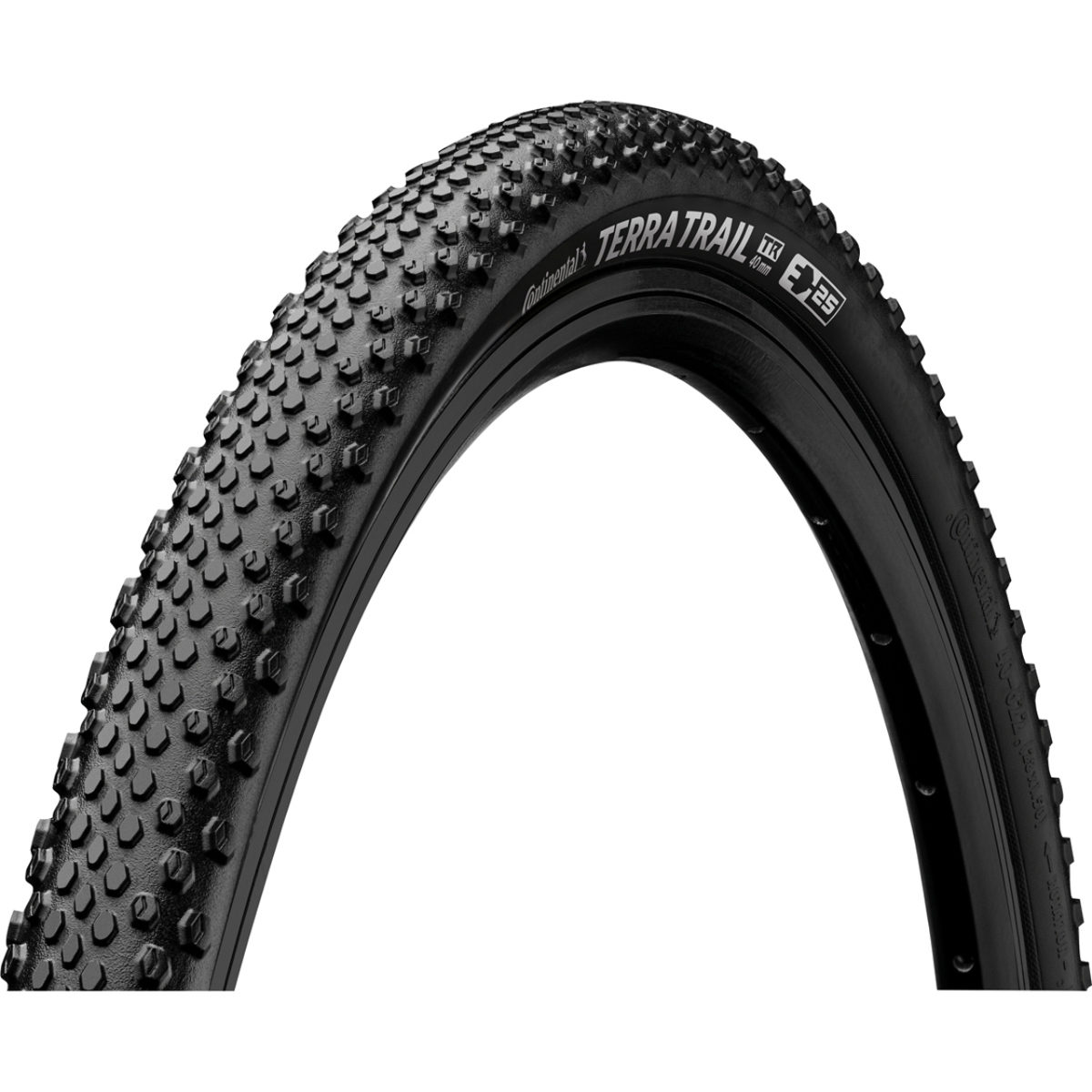 Bicycle tyre  Continental 40-622 Terra Trail ShieldWall black/black foldable skin SL