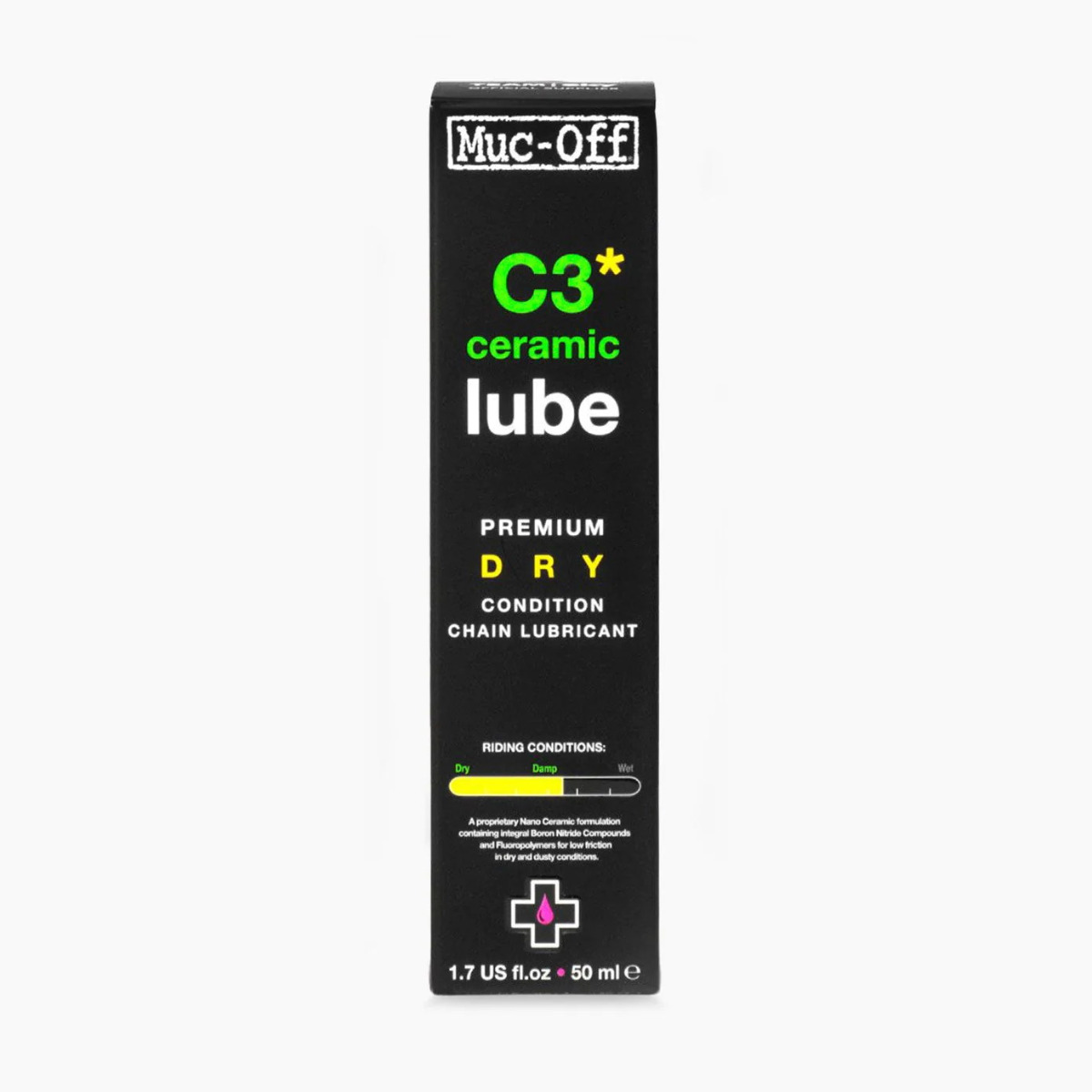 Chain oil Muc-Off C3 DRY Ceramic Lube 50ml (12)