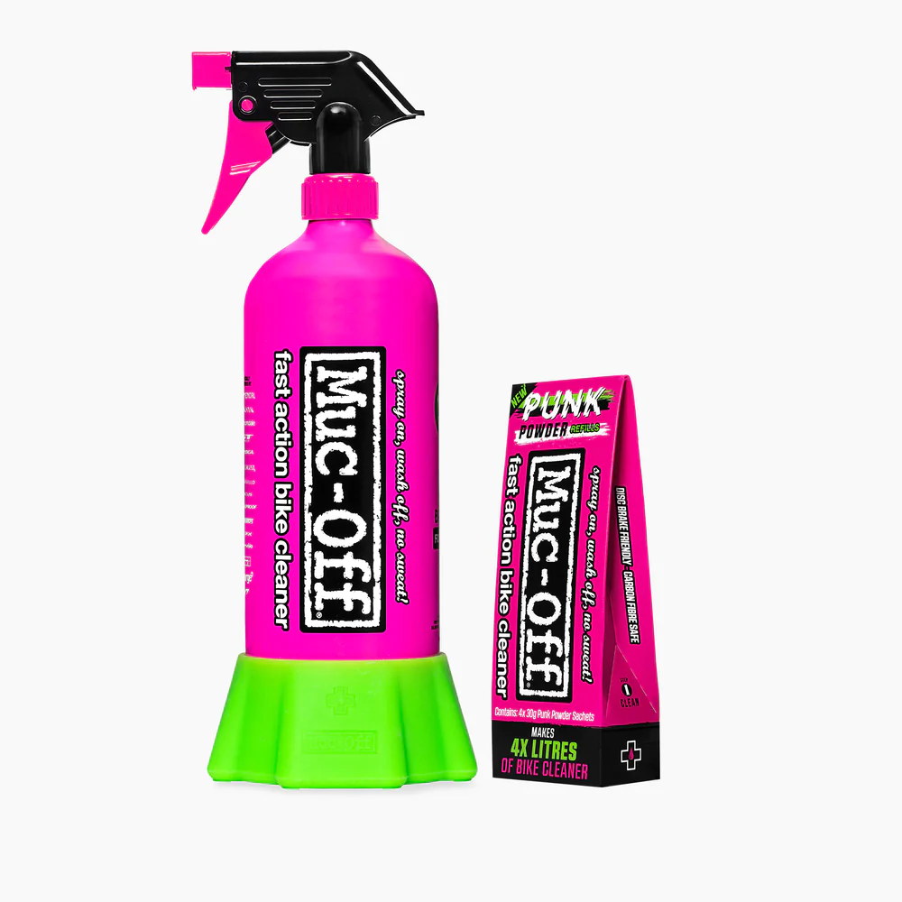 Cleaning kit Muc-Off Punk Powder Bike  (4 Pack) + Bottle for Life