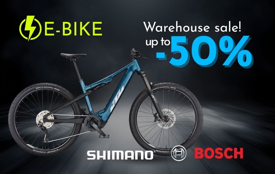 Electric bike warehouse clearing sale!